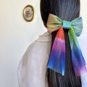 Fiocco Per Capelli Rainbow